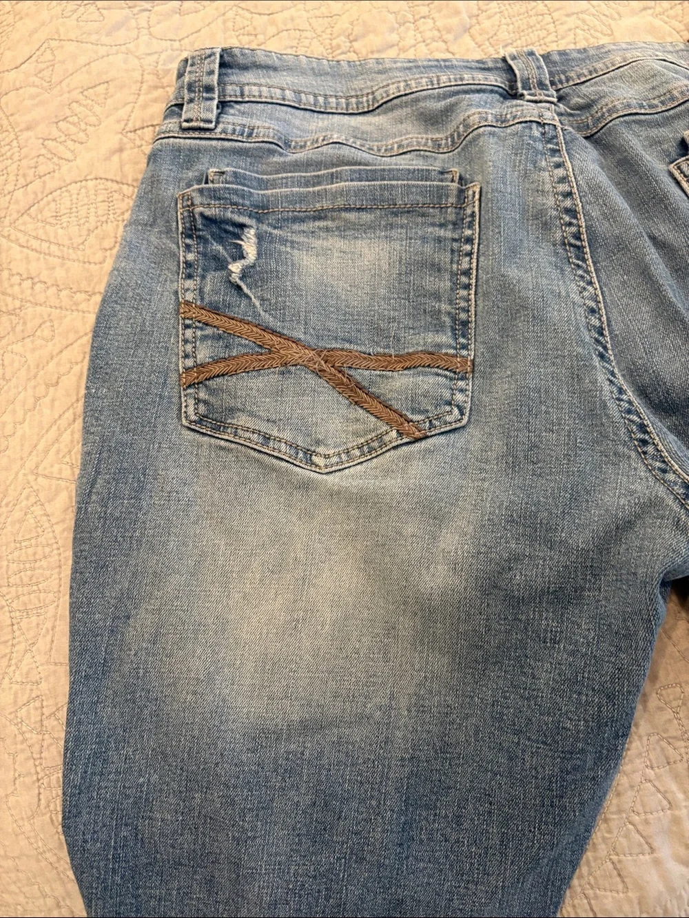 KTK Axel Classic Straight Men's Jeans in Light Blue